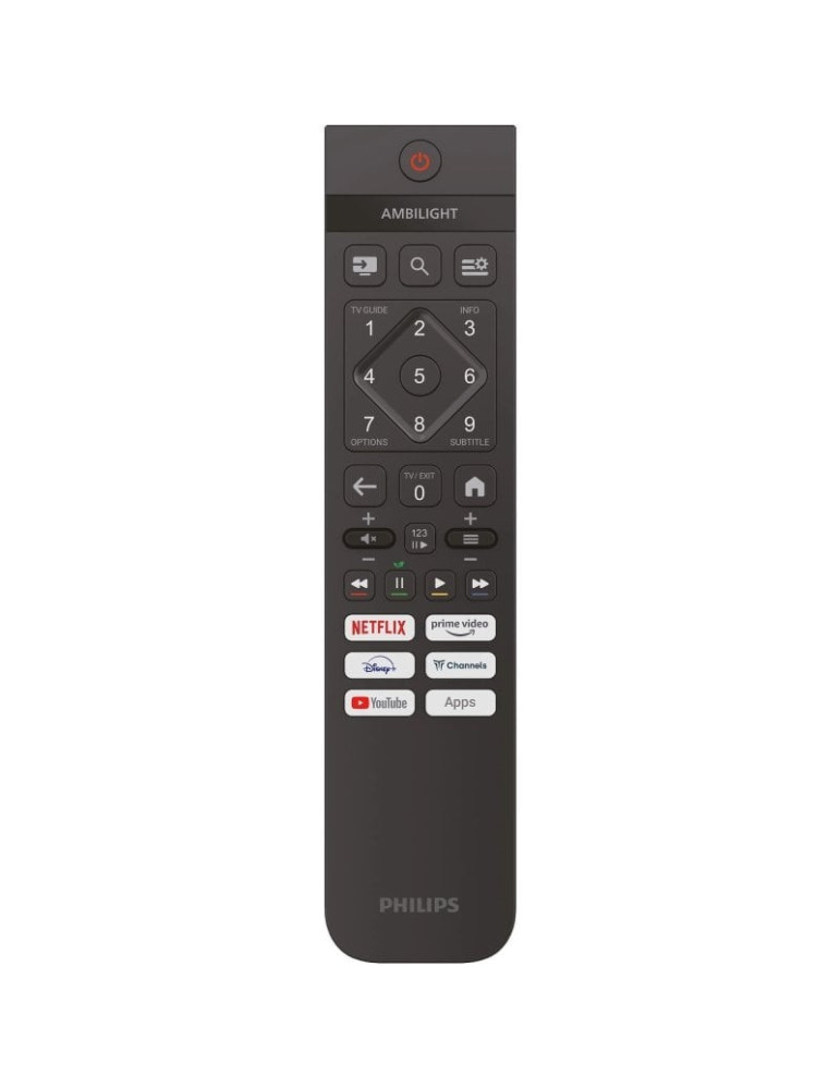 Televisor Philips QLED 50PUS9010 50"/ Ultra HD 4K/ Ambilight/ Smart TV/ WiFi