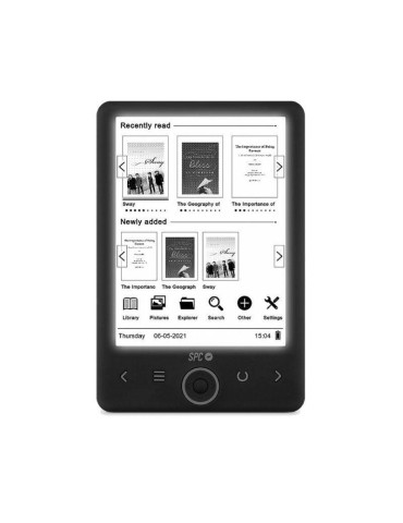 Libro Electrónico SPC Dickens Light 2/ 6"/ Tinta Electrónica/ Negro 2
