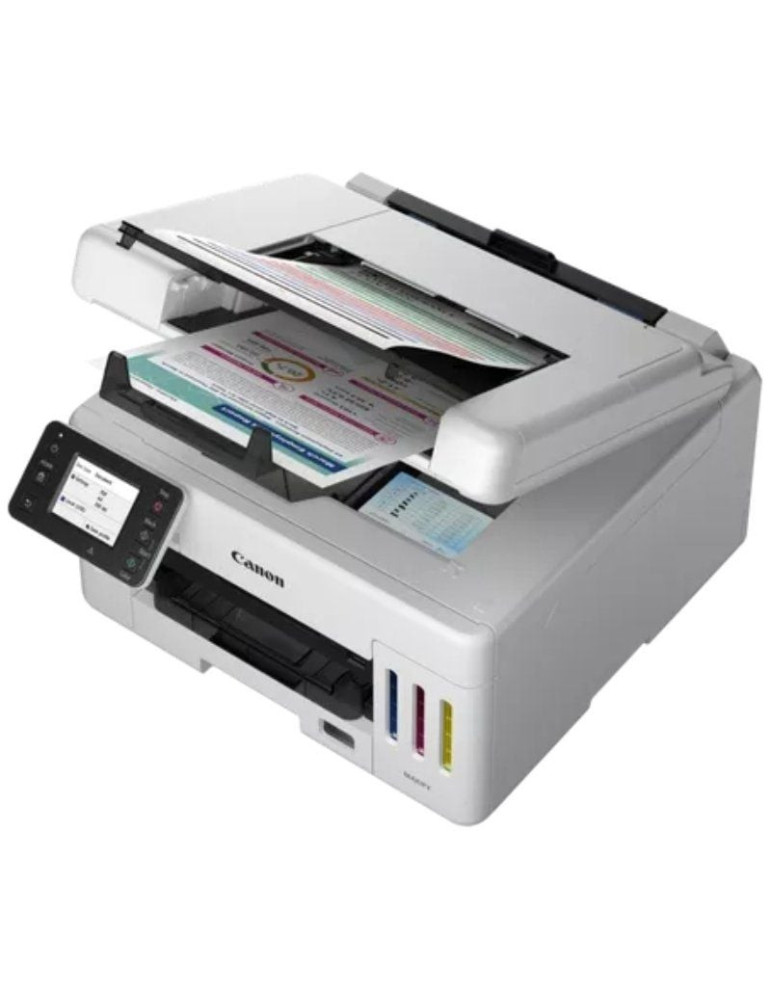 Multifunción Recargable Canon MAXIFY GX6550 MegaTank WiFi/ Dúplex/ Blanca