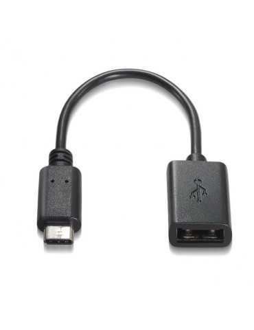 Cable USB 2.0 Tipo-C Aisens A107-0059/ USB Tipo-C Macho - USB Hembra/ 480Mbps/ 15cm/ Negro 2
