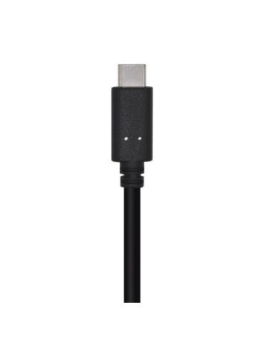Cable USB 3.1 Tipo-C Aisens A107-0449/ USB Tipo-C Macho - USB Macho/ 50cm/ Negro 2
