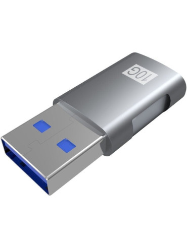 Adaptador USB 3.2 GEN2 Aisens A108-0655/ USB Tipo-C Hembra - USB Macho 2