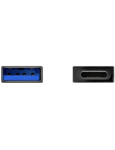 Adaptador USB 3.2 Aisens A108-0718/ USB Hembra - USB Tipo-C Macho/ Gris 2