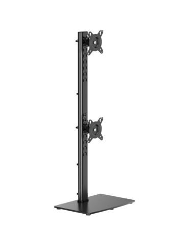 Soporte de Mesa para 2 Monitores Aisens DT34TSR-459/ Giratorio/ Inclinable/ hasta 12kg