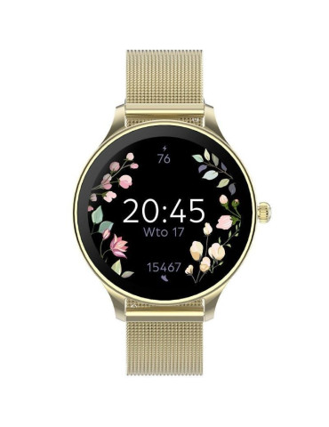 Smartwatch Forever Velora SB-306/ Notificaciones/ Frecuencia Cardíaca/ Oro 2