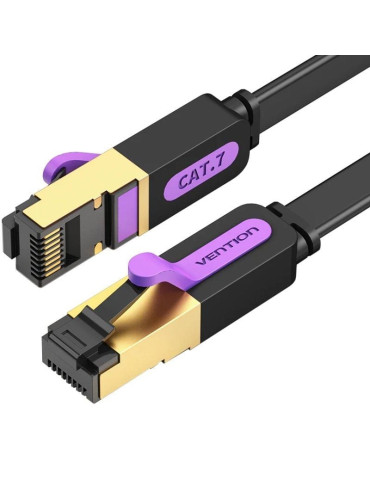 Cable de Red RJ45 SFTP Vention ICDBF Cat.7/ 1m/ Negro
