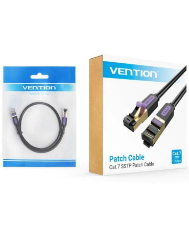 Cable de Red RJ45 SFTP Vention ICDBF Cat.7/ 1m/ Negro 2