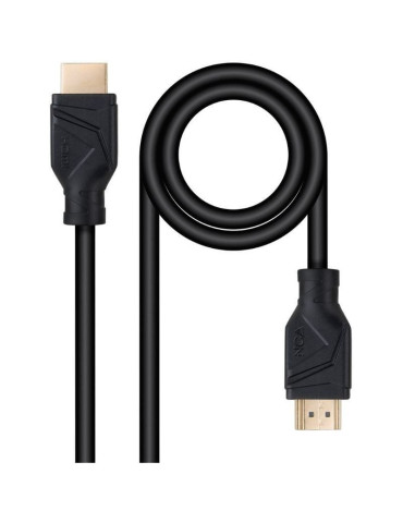 Cable HDMI 2.1 8K Nanocable 10.15.8310/ HDMI Macho - HDMI Macho/ 10m/ Negro