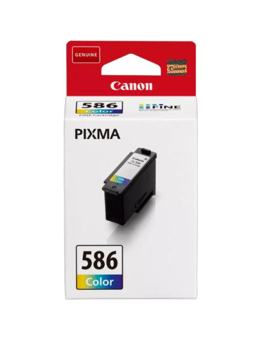 Cartucho de Tinta Original Canon CL-586/ Tricolor