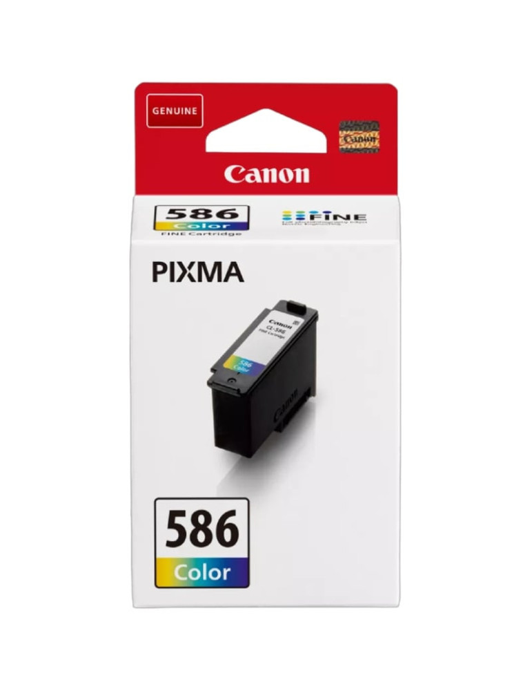 Cartucho de Tinta Original Canon CL-586/ Tricolor