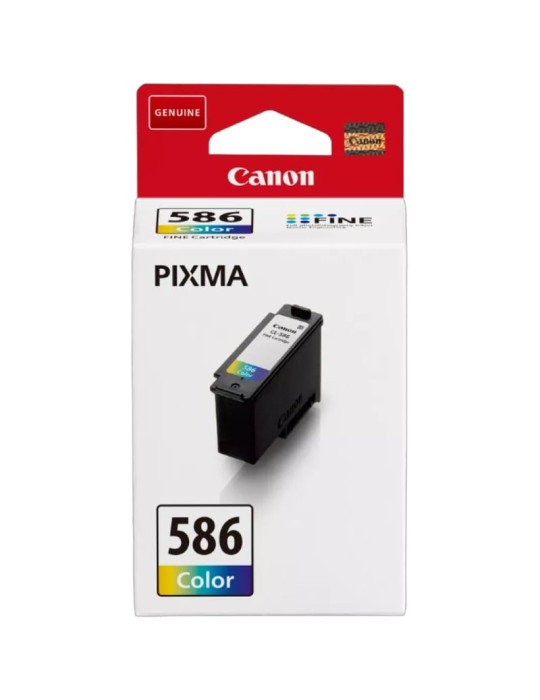 Cartucho de Tinta Original Canon CL-586/ Tricolor