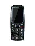 Teléfono Móvil Daewoo DW8001BK para Personas Mayores/ Negro