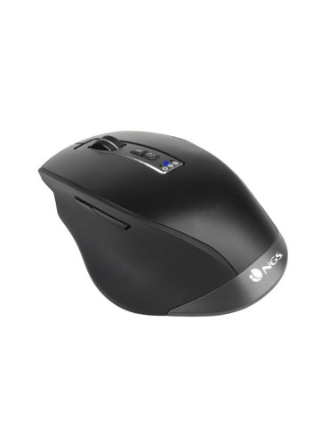 Ratón Ergonómico Inalámbrico NGS BLUR-RB/ Batería recargable/ Hasta 3200 DPI/ Negro 2