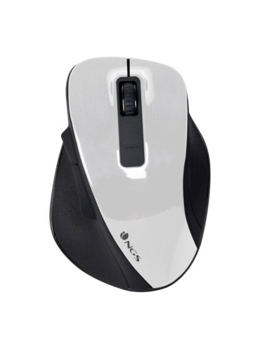 Ratón Inalámbrico NGS Bow/ Hasta 1600 DPI/ Blanco 2