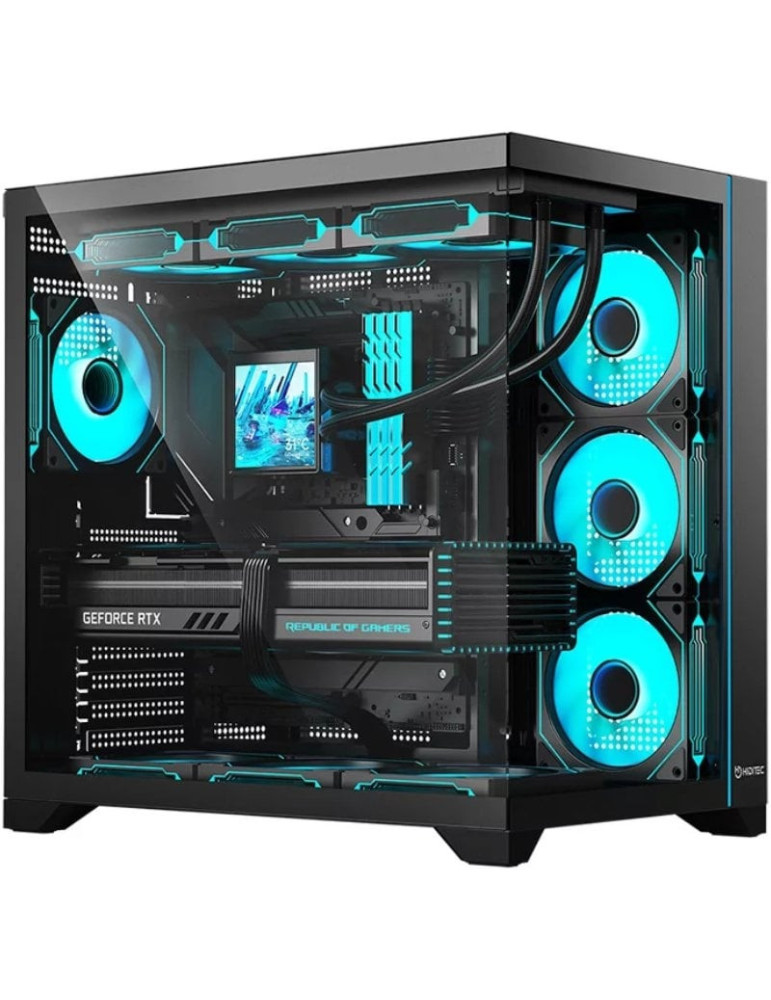 Caja Gaming Semitorre Hiditec H3 Pro