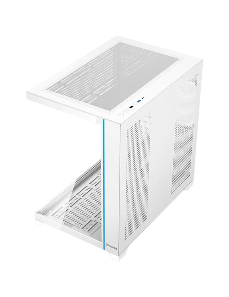 Caja Gaming Semitorre Hiditec H3 Pro// Blanca