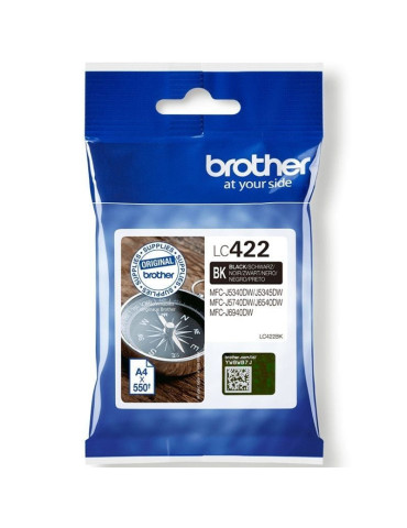 Cartucho de Tinta Original Brother LC-422/ Negro 2