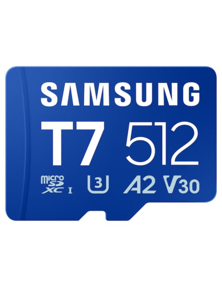 Tarjeta de Memoria Samsung P7 512GB microSD XC/ Clase 10/ 170MBs
