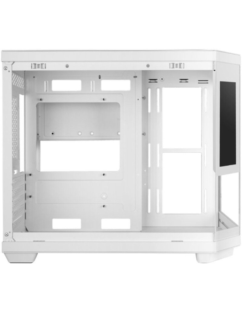 Caja Gaming Minitorre Mars Gaming MC-3TCORELCDM/ Blanca