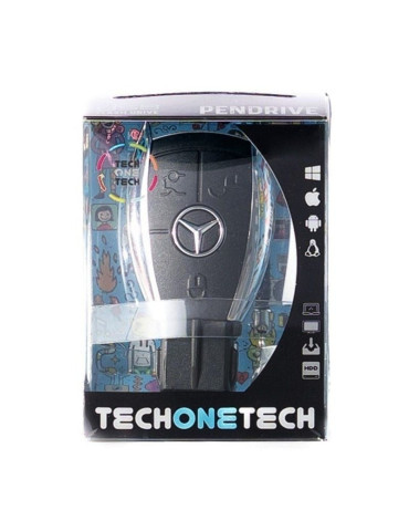 Pendrive 32GB Tech One Tech Llave Mercedes USB 2.0 2