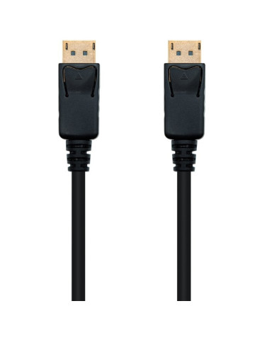 Cable DisplayPort 1.2 4K Nanocable 10.15.2310/ DisplayPort Macho - DisplayPort Macho/ 10m/ Negro 2