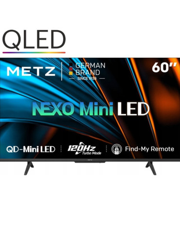 Televisor Metz QLED MiniLED 60MNH7030Z 60"/ Ultra HD 4K/ Smart TV/ WiFi