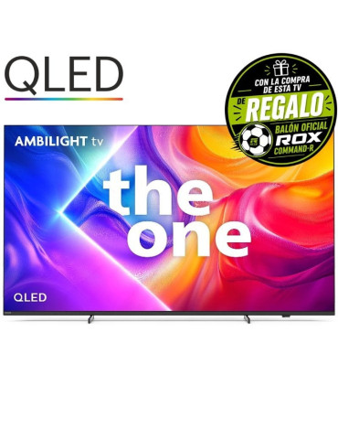 Televisor Philips QLED 75PUS9010 75"/ Ultra HD 4K/ Ambilight/ Smart TV/ WiFi