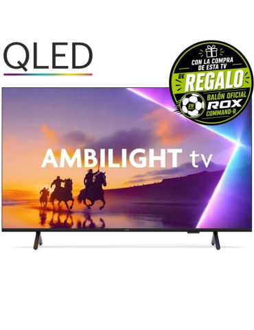 Televisor Philips QLED 85PUS8510 85"/ Ultra HD 4K/ Ambilight/ Smart TV/ WiFi