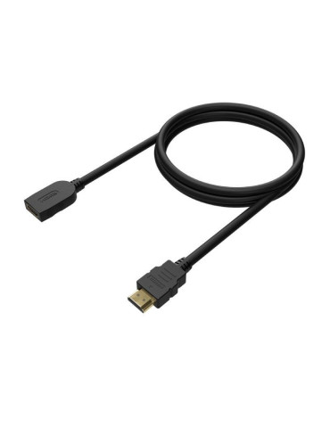 Cable Alargador HDMI Aisens A120-0546/ HDMI Macho - HDMI Hembra/ Hasta 10W/ 2250Mbps/ 3m/ Negro 2