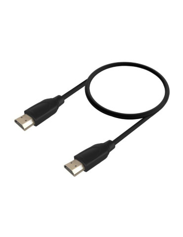 Cable HDMI 2.0 4K Aisens A120-0724/ HDMI Macho - HDMI Macho/ 2m/ Negro 2