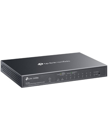 Switch TP-Link Omada ES210GMP 10 Puertos/ RJ-45 10/100/1000/ PoE+/ SFP 2