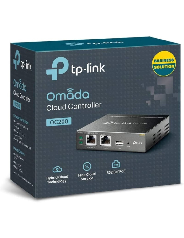 Controlador TP-Link Omada OC200 V2 2 Puertos/ RJ-45 10/100 PoE