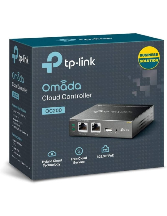 Controlador TP-Link Omada OC200 V2 2 Puertos/ RJ-45 10/100 PoE
