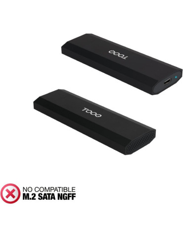 Caja Externa para Disco SSD M.2 NVMe TooQ TQE-2231B/ USB 3.1 2