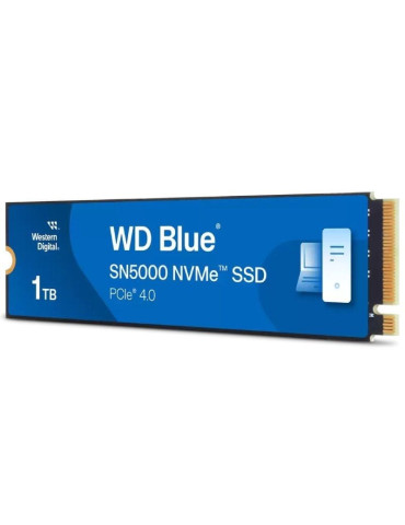 Disco SSD Western Digital WD Blue SN5000 1TB/ M.2 2280 PCIe Gen4/ Full Capacity 2