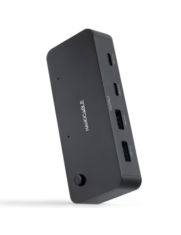 Switch Conmutador USB Nanocable 10.12.0011/ 2x USB/ 2x USB Tipo-C