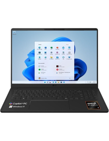 Portátil LG Gram 16U55U-G.AU75BN Ryzen AI 7 445/ 16GB/ 512GB SSD/ 16"/ Win11