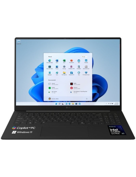 Portátil LG Gram Pro 16Z90U-K.AUB5BN Intel Core Ultra X7-358H/ 32GB/ 512GB SSD/ 16"/ Win11