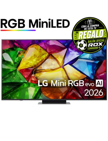 Televisor LG Mini RGB evo AI MRGB86 65MRGB86B6A 65"/ Ultra HD 4K/ Smart TV/ WiFi