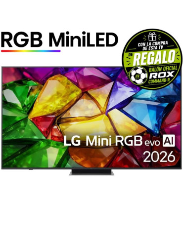 Televisor LG Mini RGB evo AI MRGB86 75MRGB86B6A 75"/ Ultra HD 4K/ Smart TV/ WiFi