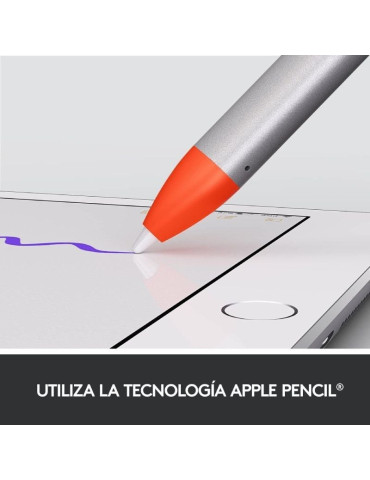 Lápiz Electrónico Logitech Crayon para iPad/ Naranja 2