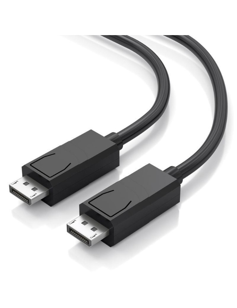 Cable DisplayPort 1.4 CCS 8K Aisens A149-1016/ DisplayPort Macho - DisplayPort Macho/ 60cm/ Negro