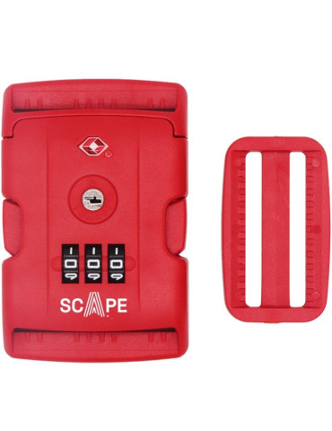 Correa para Maleta con Combinación Scape Travel E0121/ Roja 2