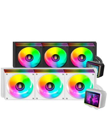 Sistema de Refrigeración Líquida Mars Gaming ML-VISIONII360/ Blanco