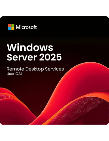 Licencia Microsoft Windows Server 2025 Remote Desktop Service/ CAL/ 5 Usuarios