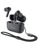 Auriculares Bluetooth Vention Echo Lite E11 con estuche de carga/ Autonomía 6h/ Negros