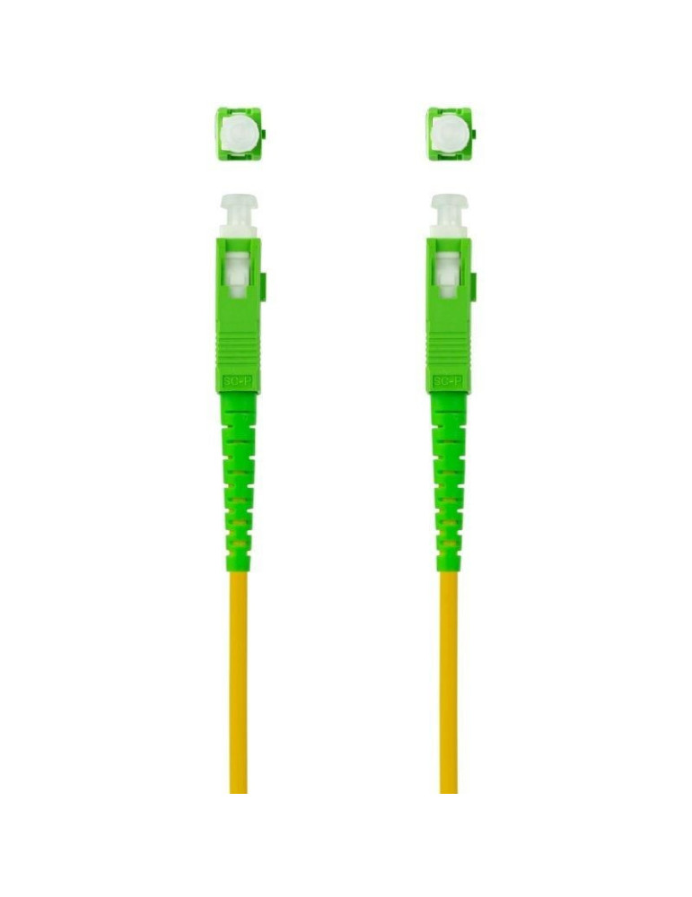 Cable de Fibra Óptica G657A2 Nanocable 10.20.0002/ LSZH/ 2m/ Amarillo