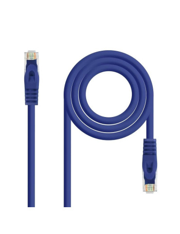 Cable de Red RJ45 UTP Nanocable 10.20.1800-L25-BL Cat.6A/ LSZH/ 25cm/ Azul 2