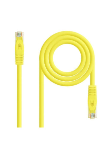 Cable de Red RJ45 UTP Nanocable 10.20.1800-L25-Y Cat.6A/ LSZH/ 25cm/ Amarillo 2
