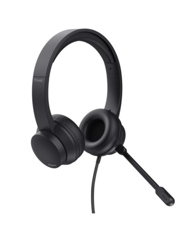 Auriculares Trust HS-201 USB/ con Micrófono/ USB/ Negros 2